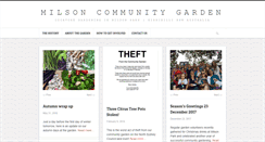 Desktop Screenshot of milsoncommunitygarden.org.au